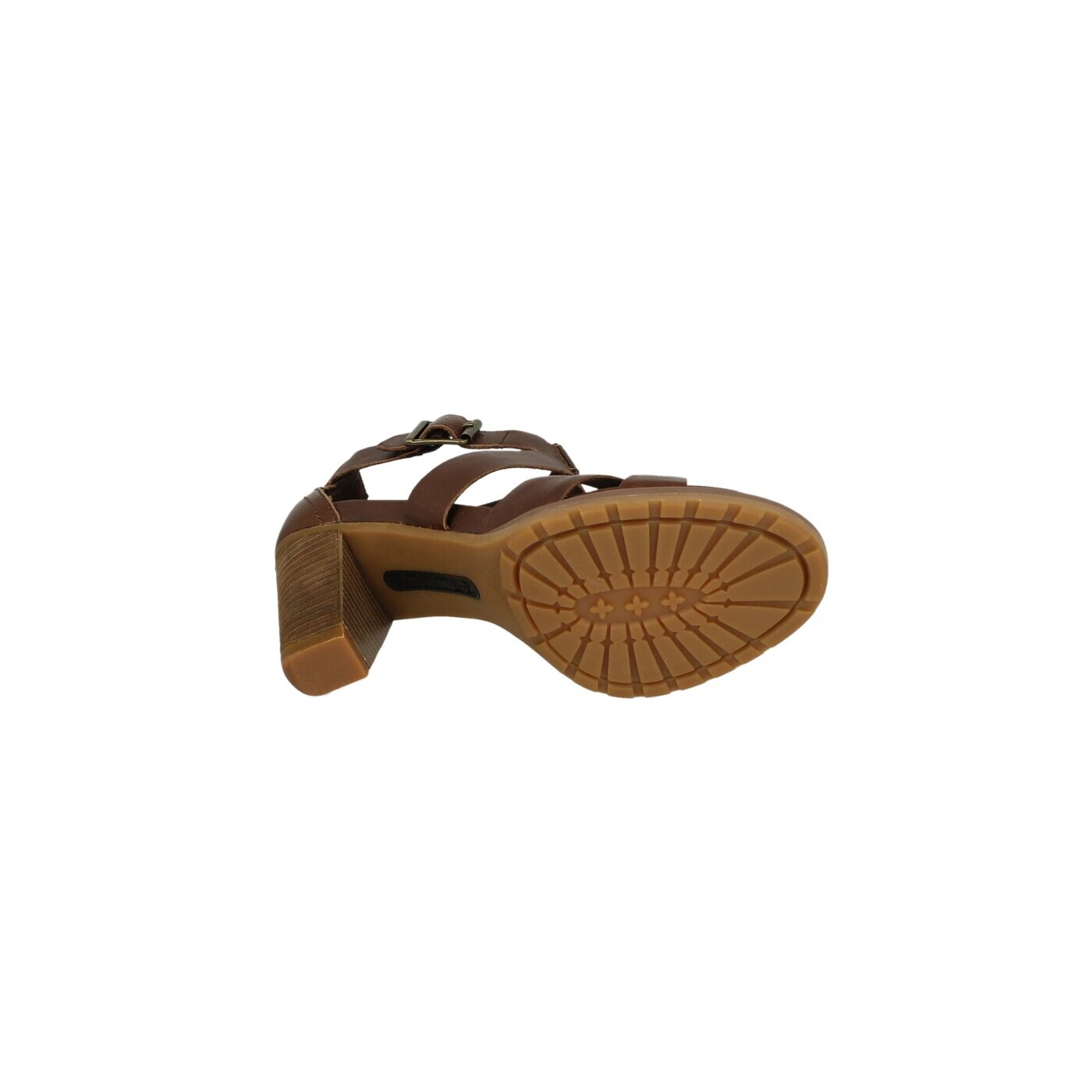 Damskie sandały TIMBERLAND EK STRATHAM SANDAL ANKLE STRAP 8069a kolor brązowy