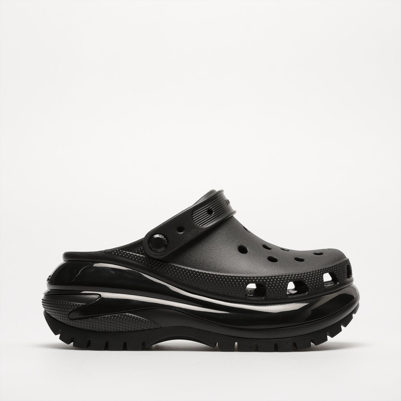 Damskie sandały CROCS CLASSIC MEGA CRUSH CLOG 207988001 kolor czarny