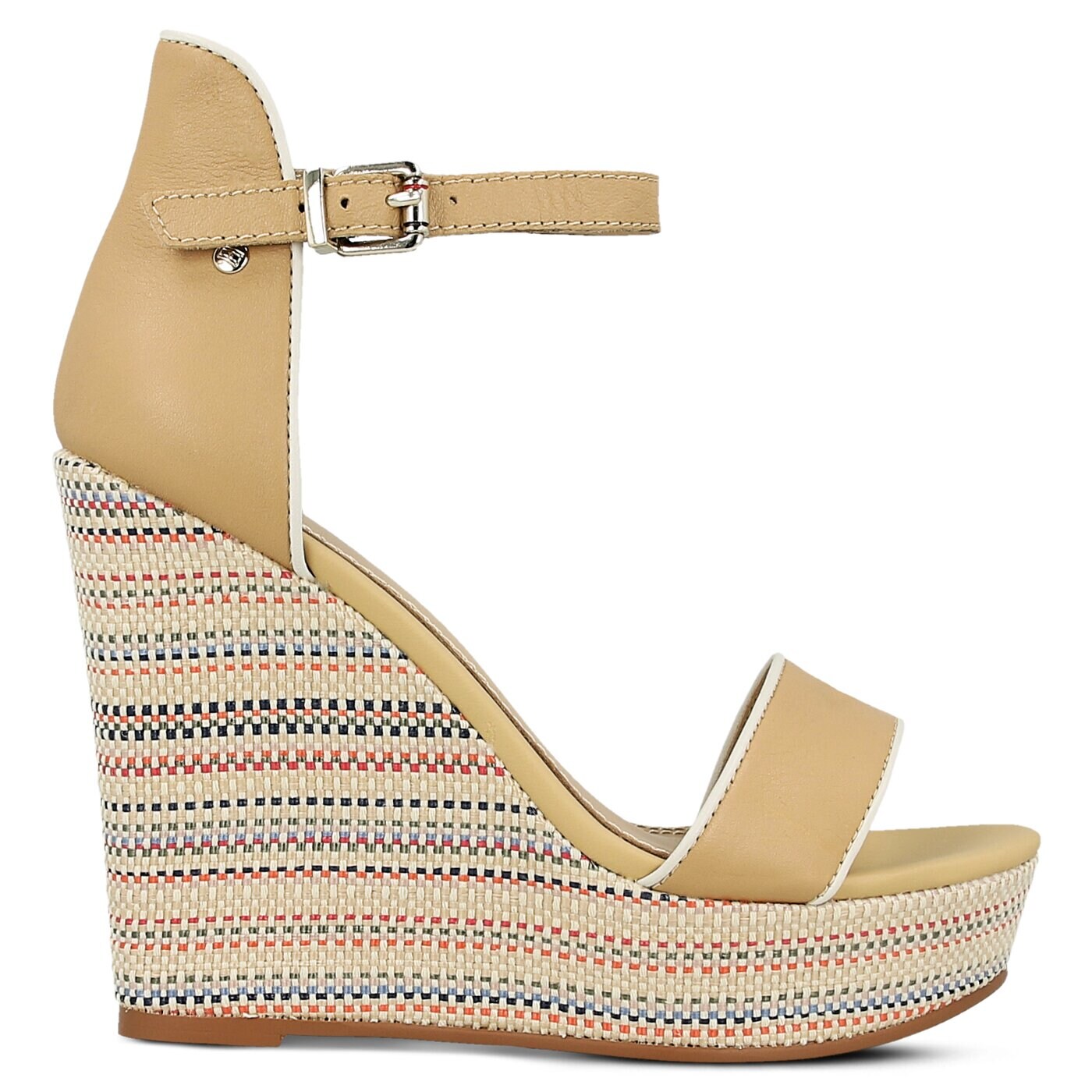 Damskie sandały TOMMY HILFIGER B1285EATRICE 12C fw0fw01043901 kolor beżowy