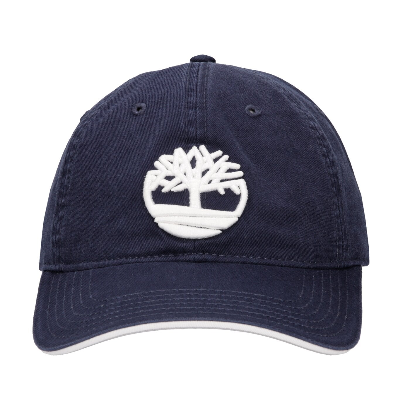 Damska czapka z daszkiem TIMBERLAND CZAPKA COTTON TWILL CAP tb0a1eoo4511 kolor granatowy