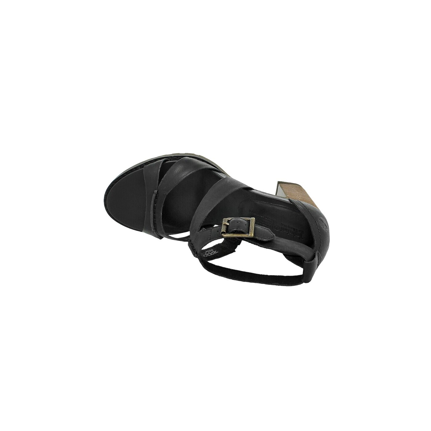 Damskie sandały TIMBERLAND EK STRATHAM SANDAL ANKLE STRAP 8067a kolor czarny