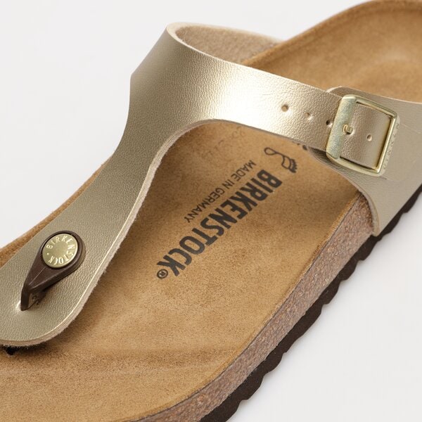 Damskie klapki BIRKENSTOCK GIZEH BS  1016108 kolor złoty
