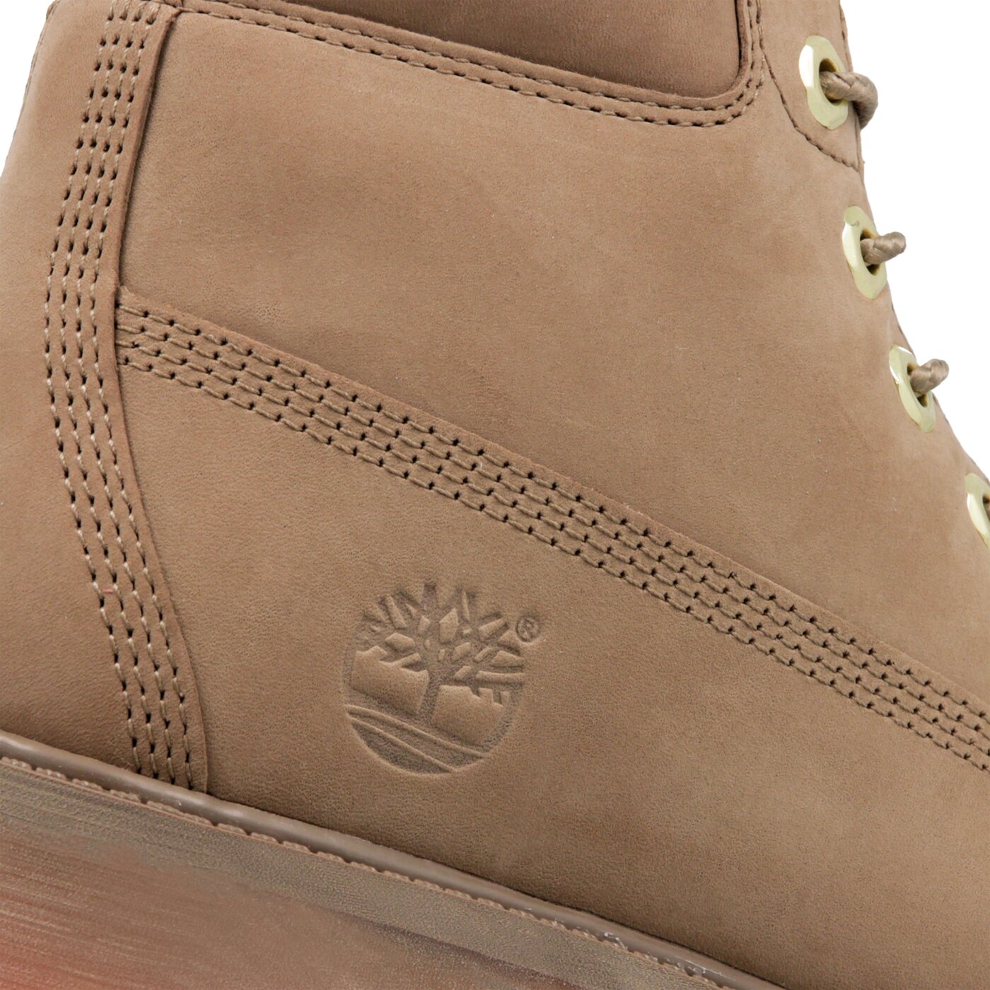 Dziecięce trapery TIMBERLAND PREMIUM 6 INCH WP BOOT  a1vdt kolor beżowy