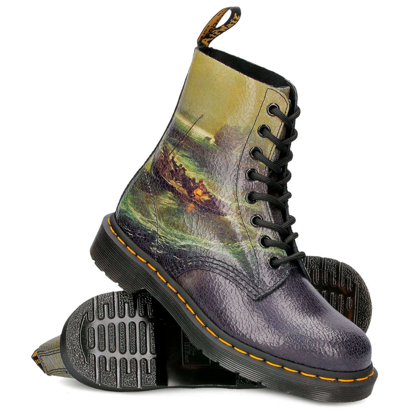 Damskie trapery DR MARTENS 1F66 23592102w kolor czarny