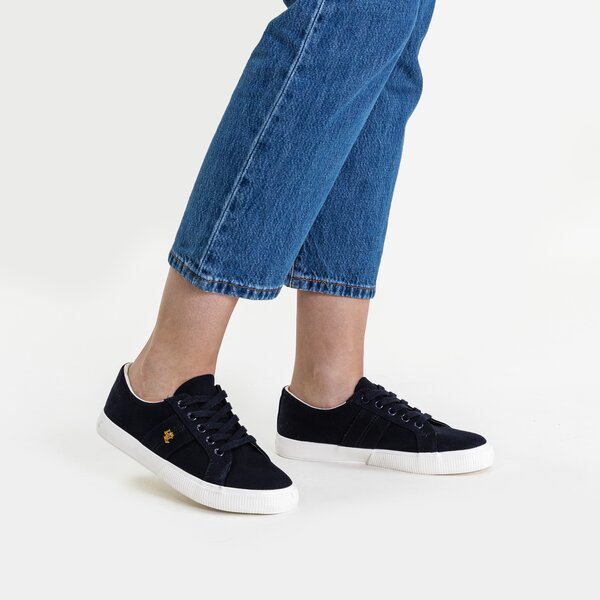 Damskie sneakersy (buty) LAUREN RALPH LAUREN JANSON II 802804598002 kolor granatowy