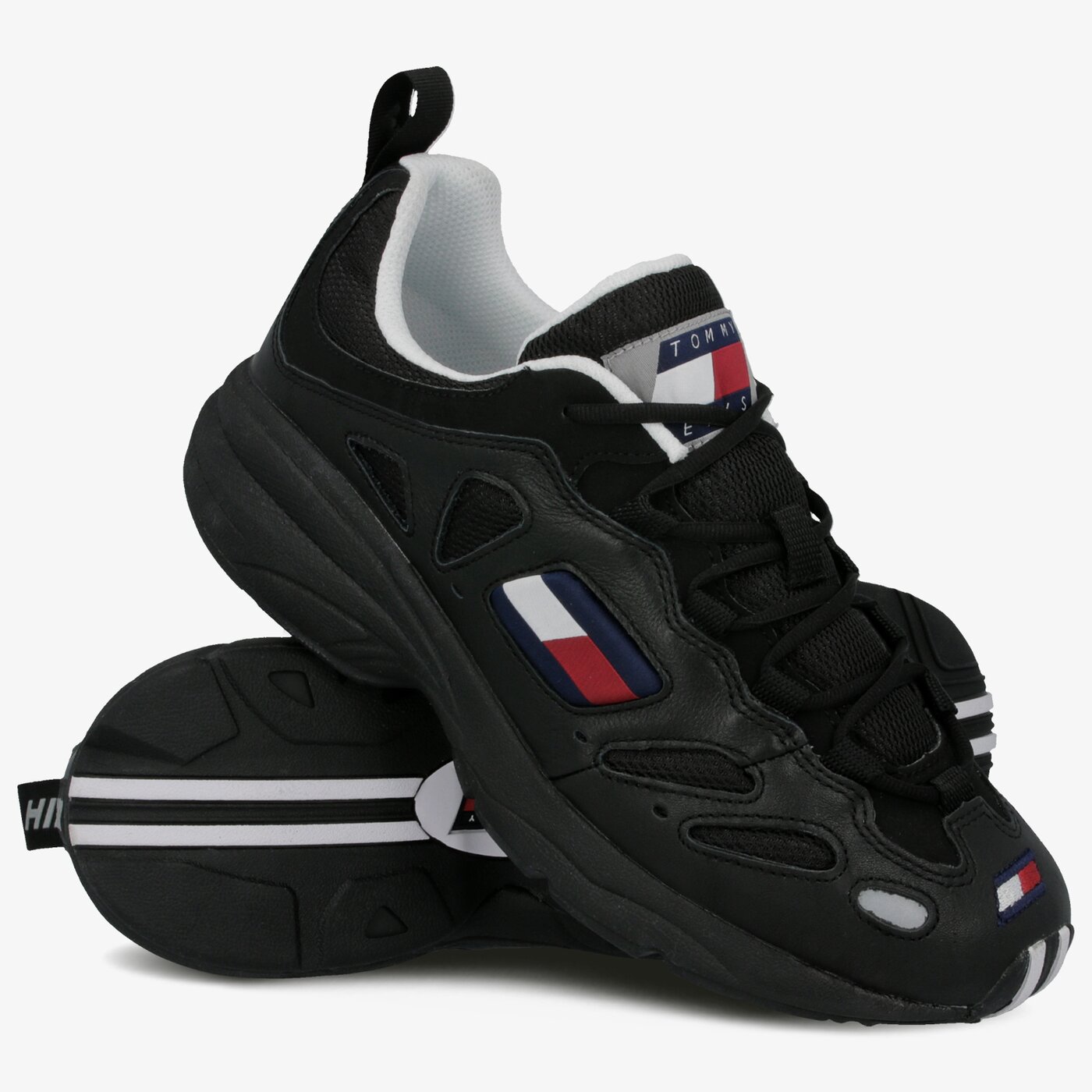Męskie sneakersy (buty) TOMMY HILFIGER NEVIS 01C2 em0em00344990 kolor czarny