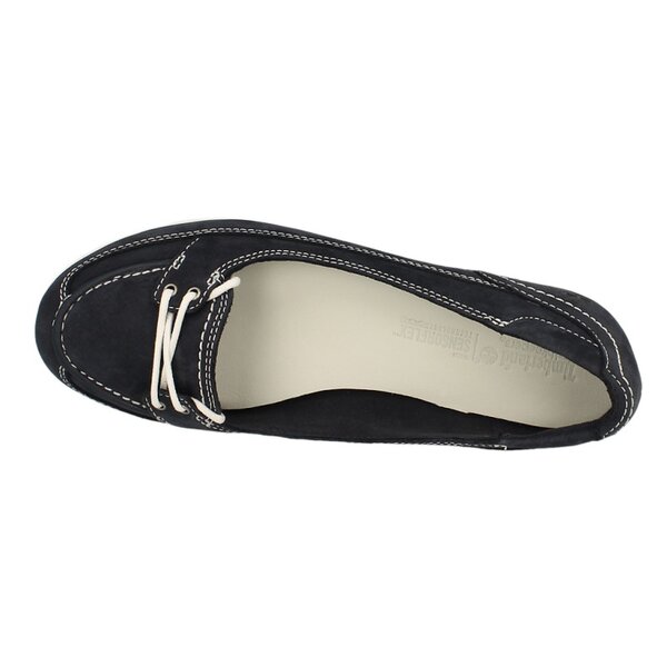Damskie mokasyny i półbuty TIMBERLAND EK BOAT SHOE  8166a kolor granatowy