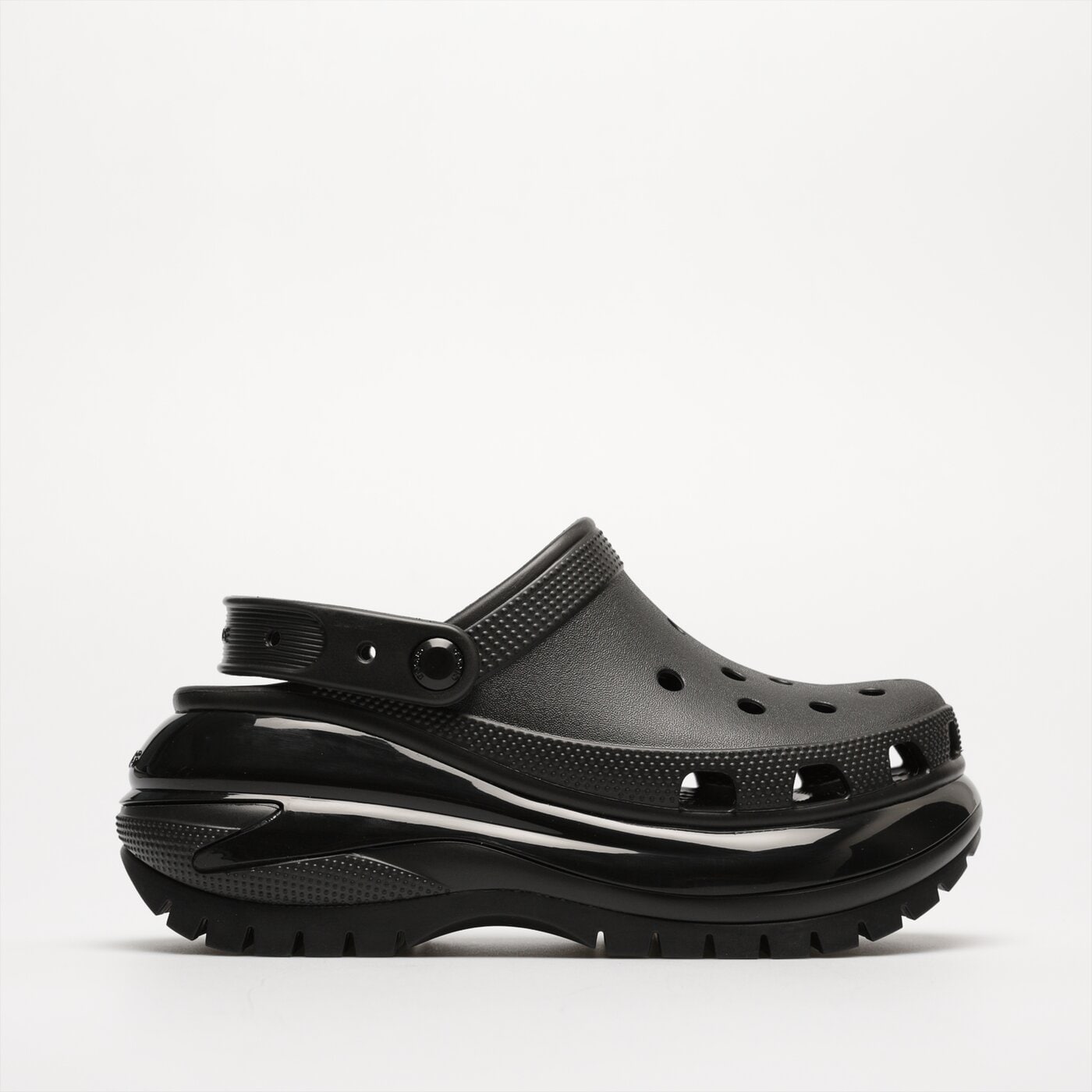 Damskie sandały CROCS CLASSIC MEGA CRUSH CLOG 207988001 kolor czarny