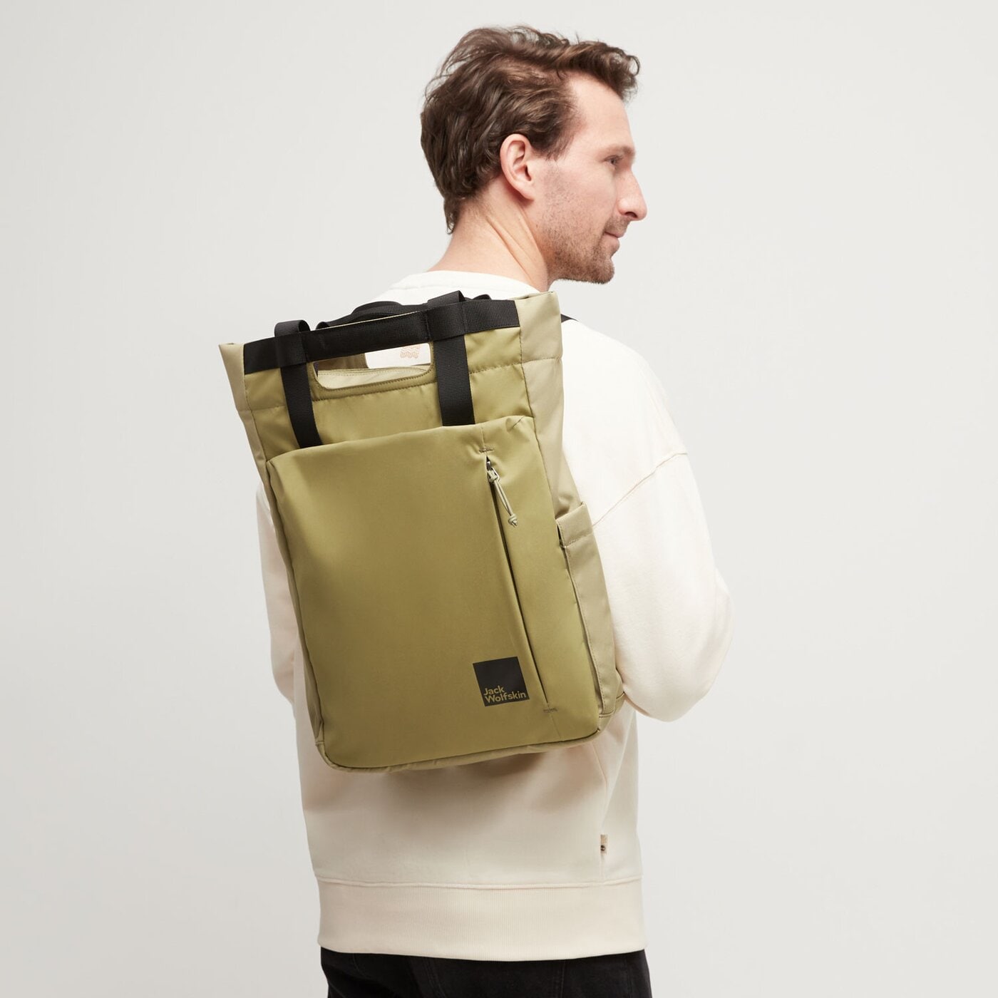 Damski plecak JACK WOLFSKIN PLECAK EBENTAL 20203414511 kolor zielony