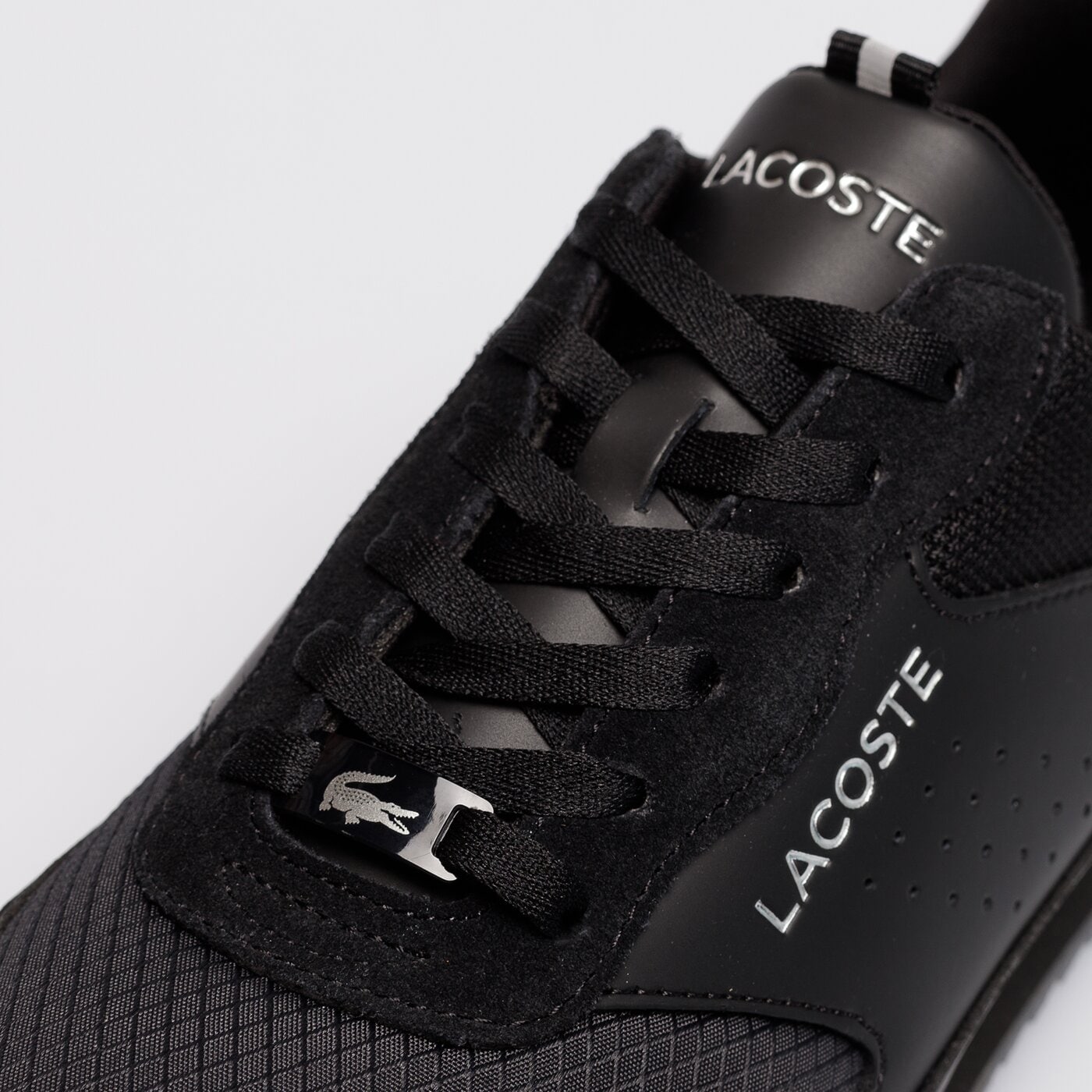 Męskie sneakersy (buty) LACOSTE PARTNER LUXE 0121 1 QSP SMA 741sma011302h kolor czarny