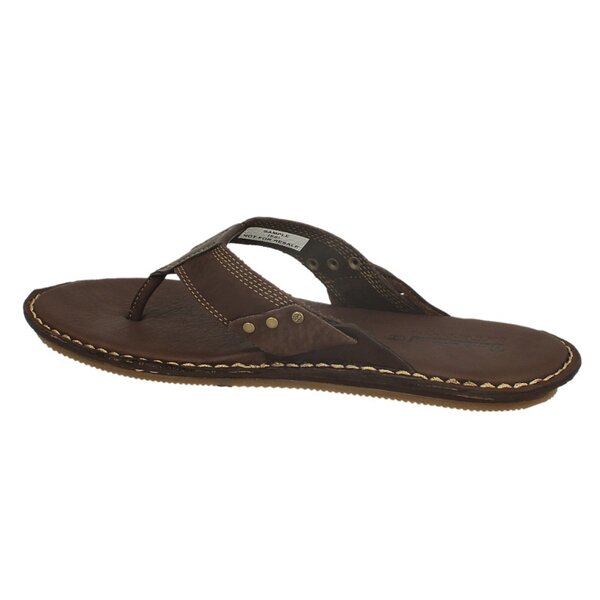 Męskie klapki TIMBERLAND THONG 5143a kolor brązowy