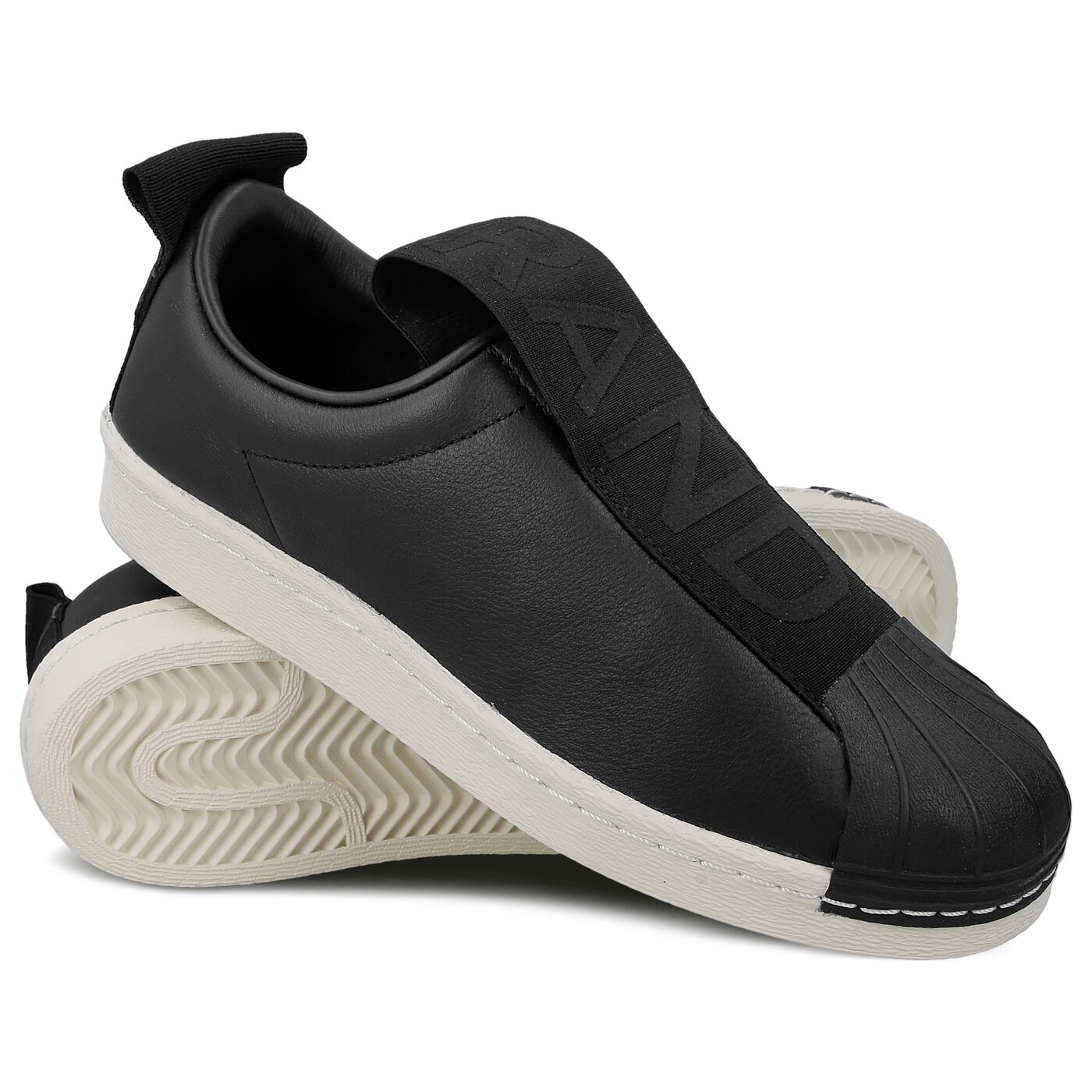 Damskie sneakersy (buty) ADIDAS SUPERSTAR BW35 SLIPON W by9140 kolor czarny