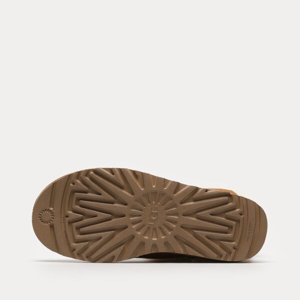 Damskie botki / sztyblety UGG MINI BAILEY BOW II 1016501-chestnut kolor brązowy