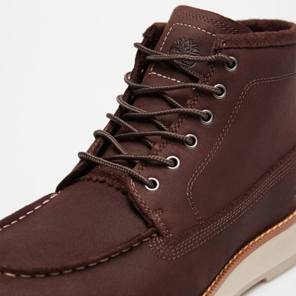 Męskie buty za kostkę TIMBERLAND BRITTON MILLS MID LACE CHUKKA BOOT tb0a6cepeiv1 kolor brązowy