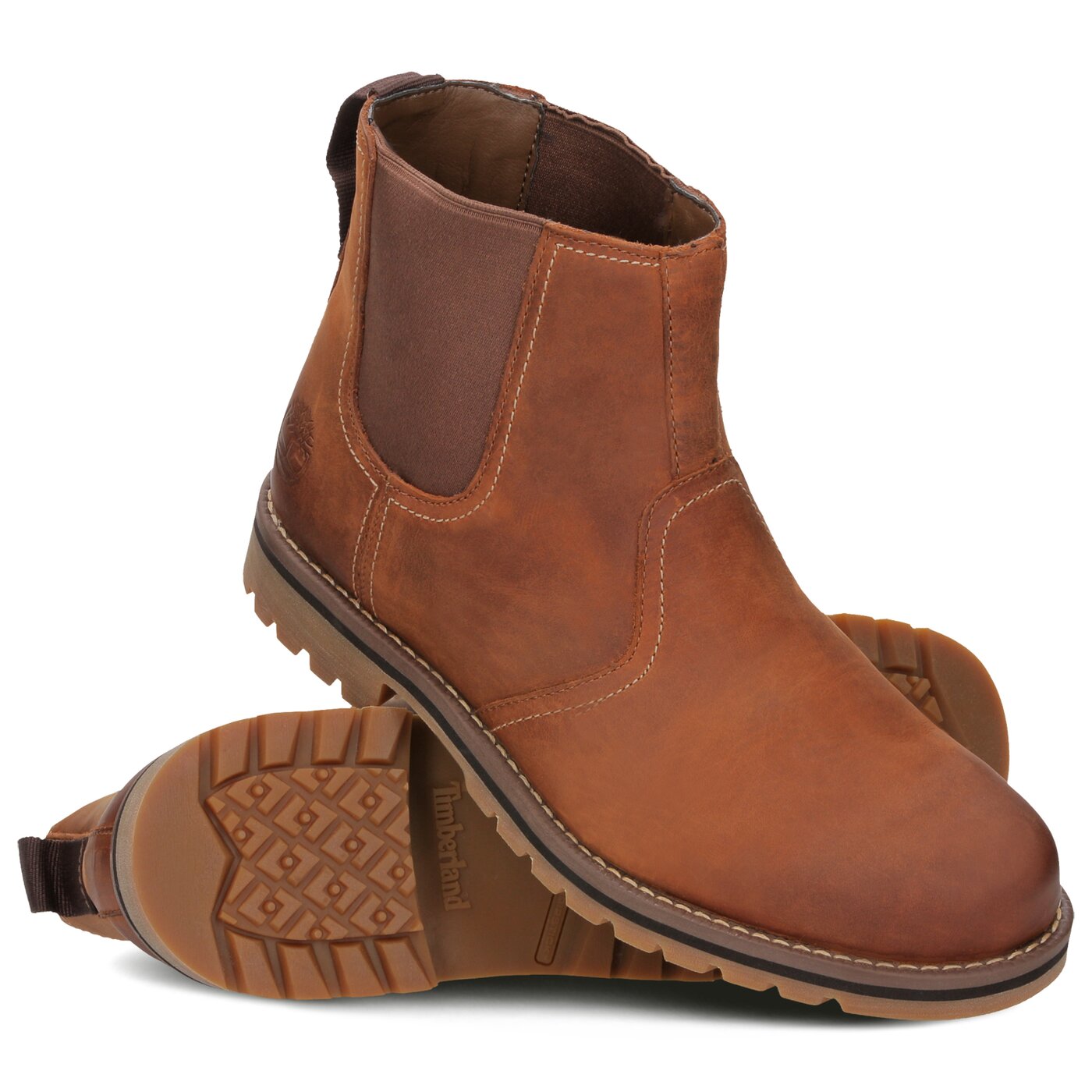 Męskie buty za kostkę TIMBERLAND LARCHMONT CHELSEA tb0a13hz2141 kolor brązowy