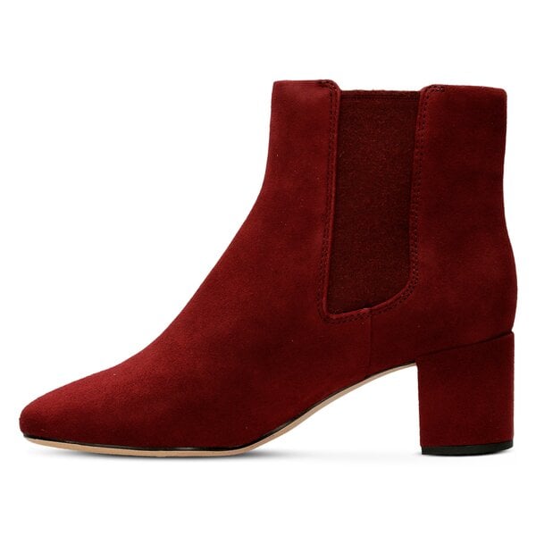 Damskie botki / sztyblety CLARKS ORABELLA ANNA 26128113 kolor bordowy