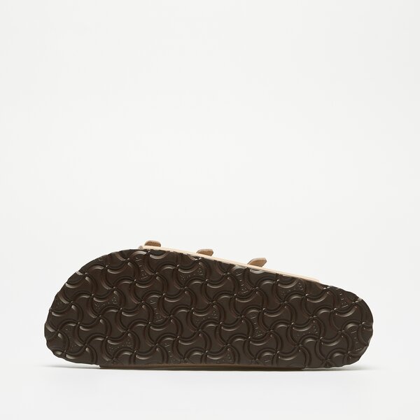 Damskie klapki BIRKENSTOCK FLORIDA LENB SANDCASTLE HEX 1029480 kolor beżowy