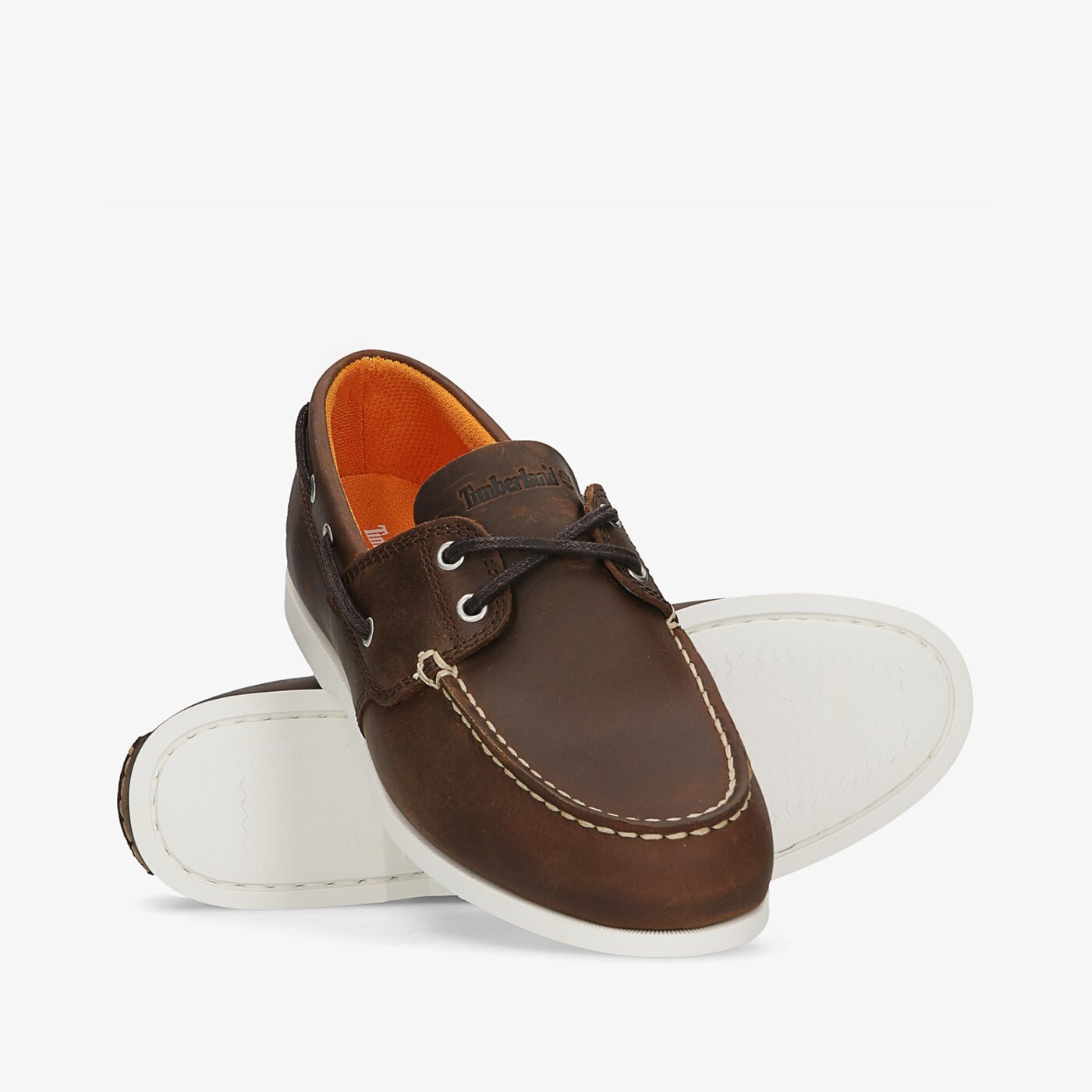 Męskie mokasyny TIMBERLAND CEDAR BAY 2 EYE BOAT tb0a28f52001 kolor brązowy