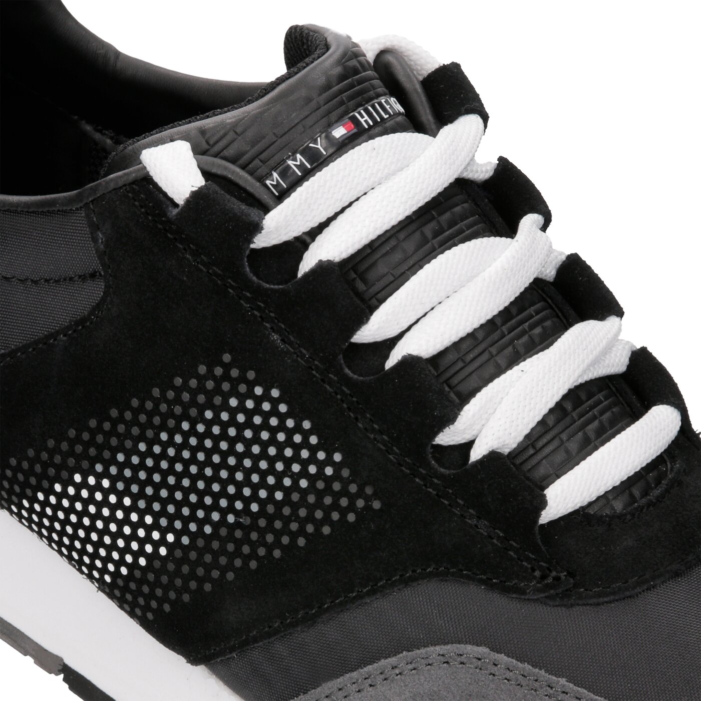 Męskie sneakersy (buty) TOMMY HILFIGER LEEDS 4C fm0fm02056990 kolor czarny