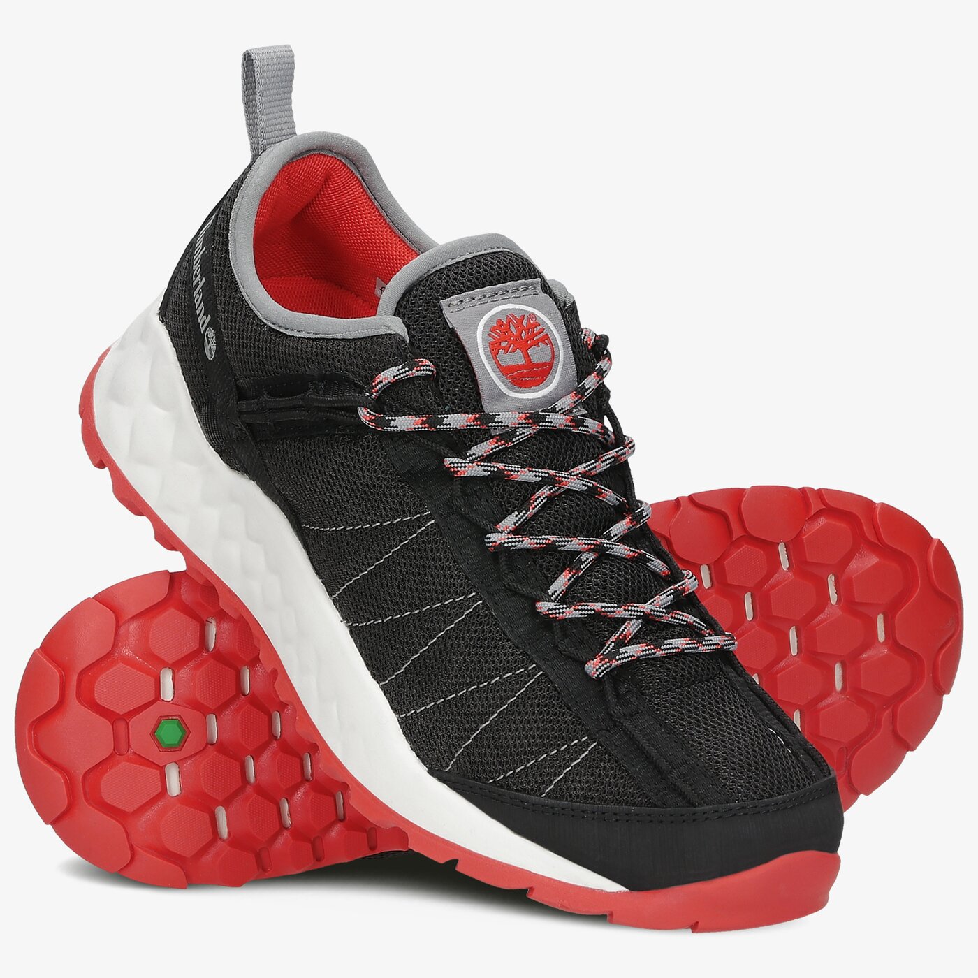 Dziecięce sneakersy (buty) TIMBERLAND SOLAR WAVE LOW FABRIC tb0a2crn0151 kolor czarny