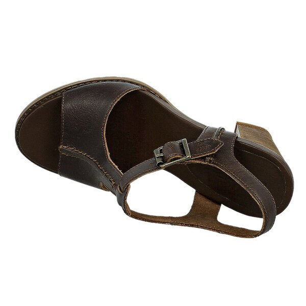 Damskie sandały TIMBERLAND EK STRATHAM SANDAL   8102a kolor brązowy
