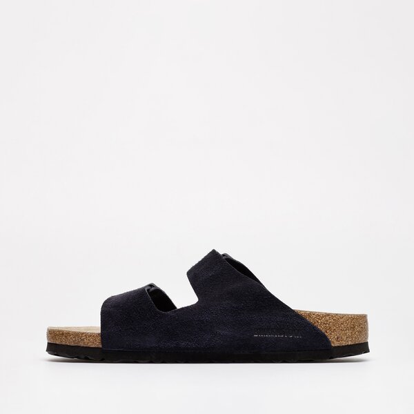 Męskie klapki BIRKENSTOCK ARIZONA SFB VL MIDNIGHT 1020716 kolor czarny