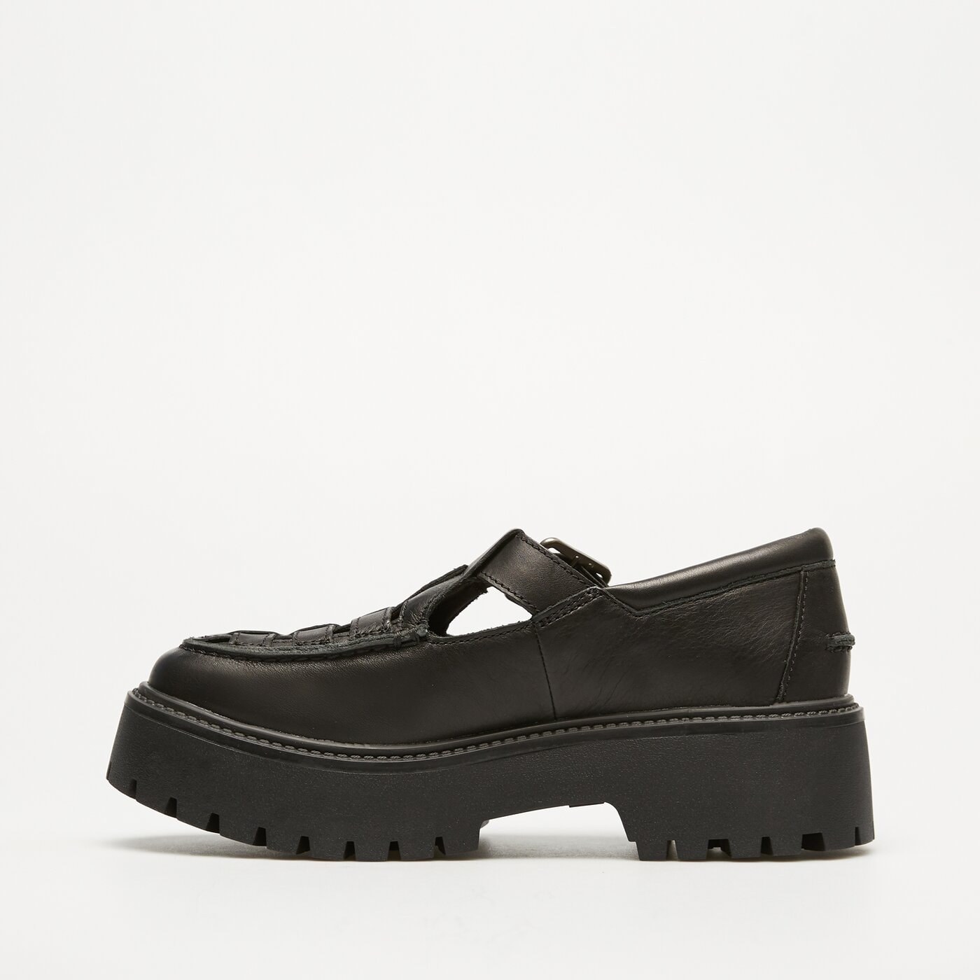 Damskie półbuty TIMBERLAND STONE STREET BUCKLE SHOE tb0a4188w021 kolor czarny