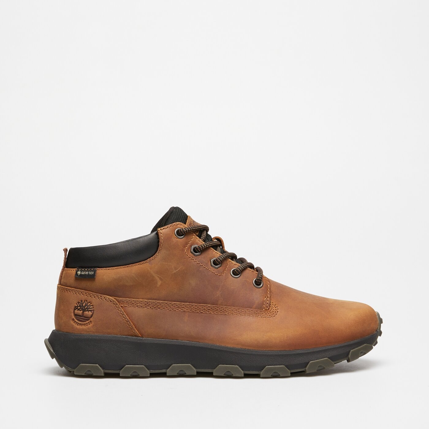 Męskie buty outdoor (trekkingowe) TIMBERLAND WINSOR PARK MID LACE GTX SNEAKER tb0a41j7em41 kolor brązowy