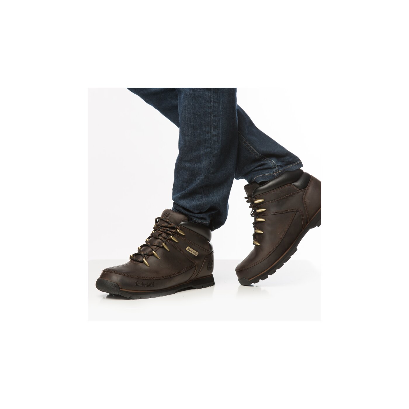 Męskie buty outdoor (trekkingowe) TIMBERLAND EURO SPRINT HIKER  a11zm kolor brązowy