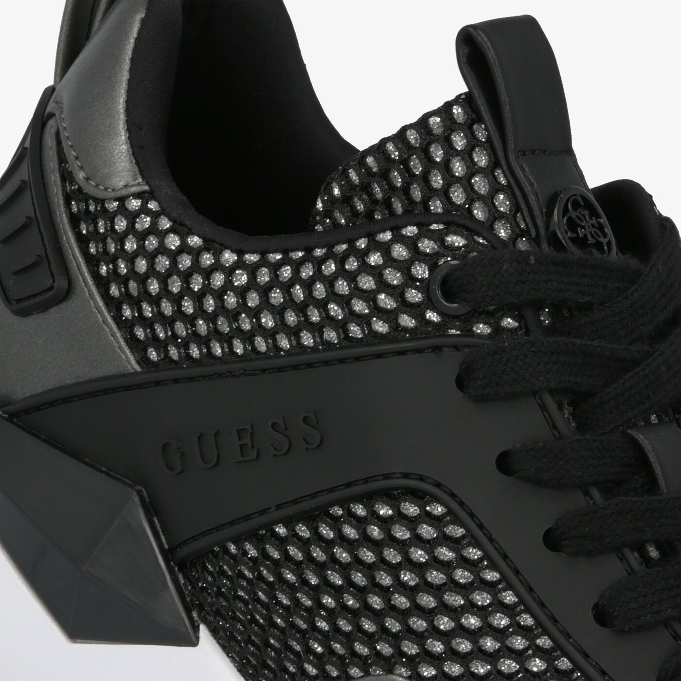 Damskie sneakersy (buty) GUESS TYPICAL 2 fl5tp2fam12black kolor czarny