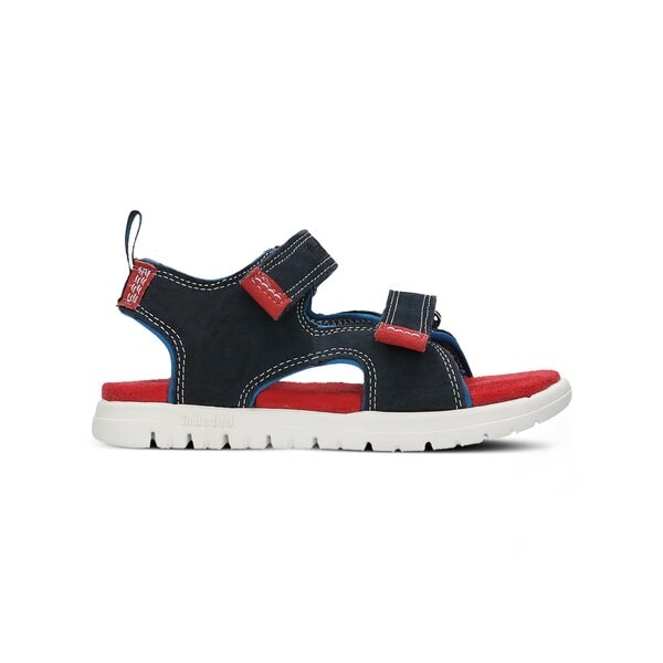 Dziecięce sandały / klapki TIMBERLAND PIERMONT H&L SANDAL a19we kolor granatowy