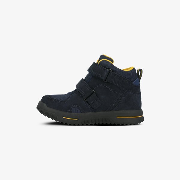 Dziecięce buty outdoor / trekkingowe TIMBERLAND CITY STOMPER MID GTX tb0a22mh0191 kolor granatowy