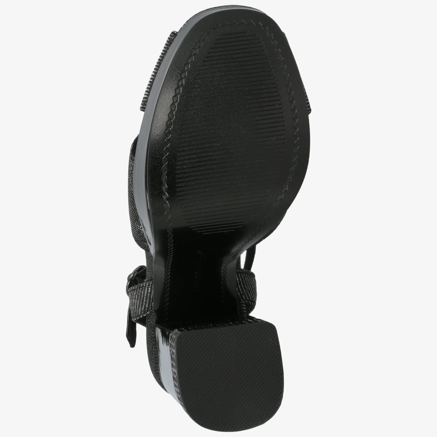 Damskie sandały TOMMY HILFIGER TOMMY SPARKLE HIGH HEEL SANDAL fw0fw045790gq kolor czarny