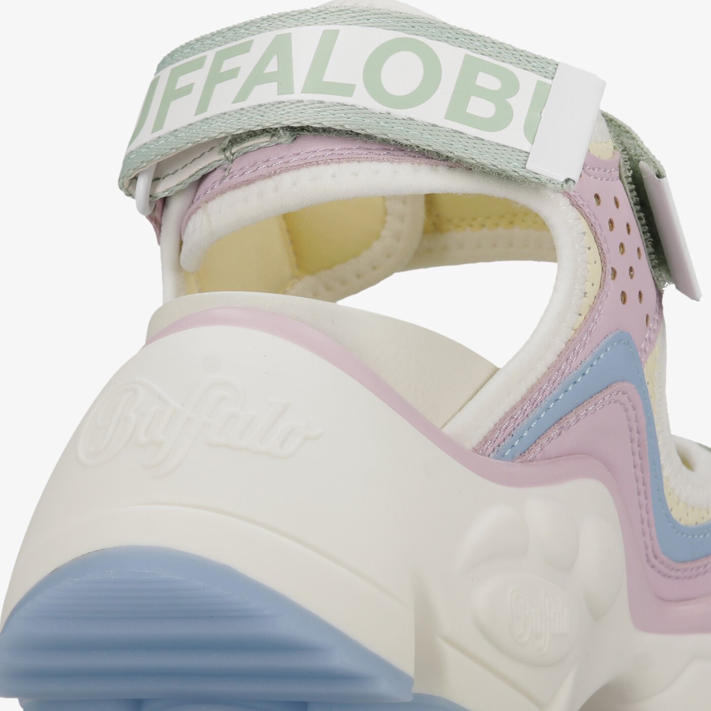 Damskie sandały BUFFALO BINARY 0 1602067 kolor multicolor