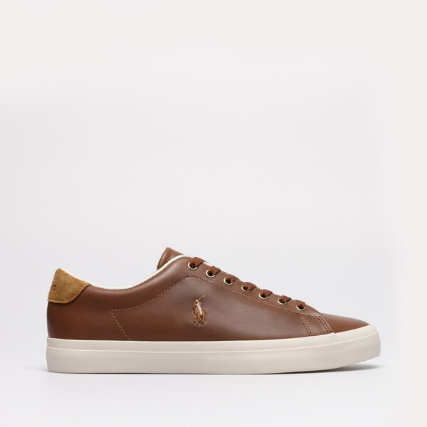 Męskie trampki POLO RL LONGWOOD SNEAKERS LOW TOP LACE  816879935001 kolor brązowy