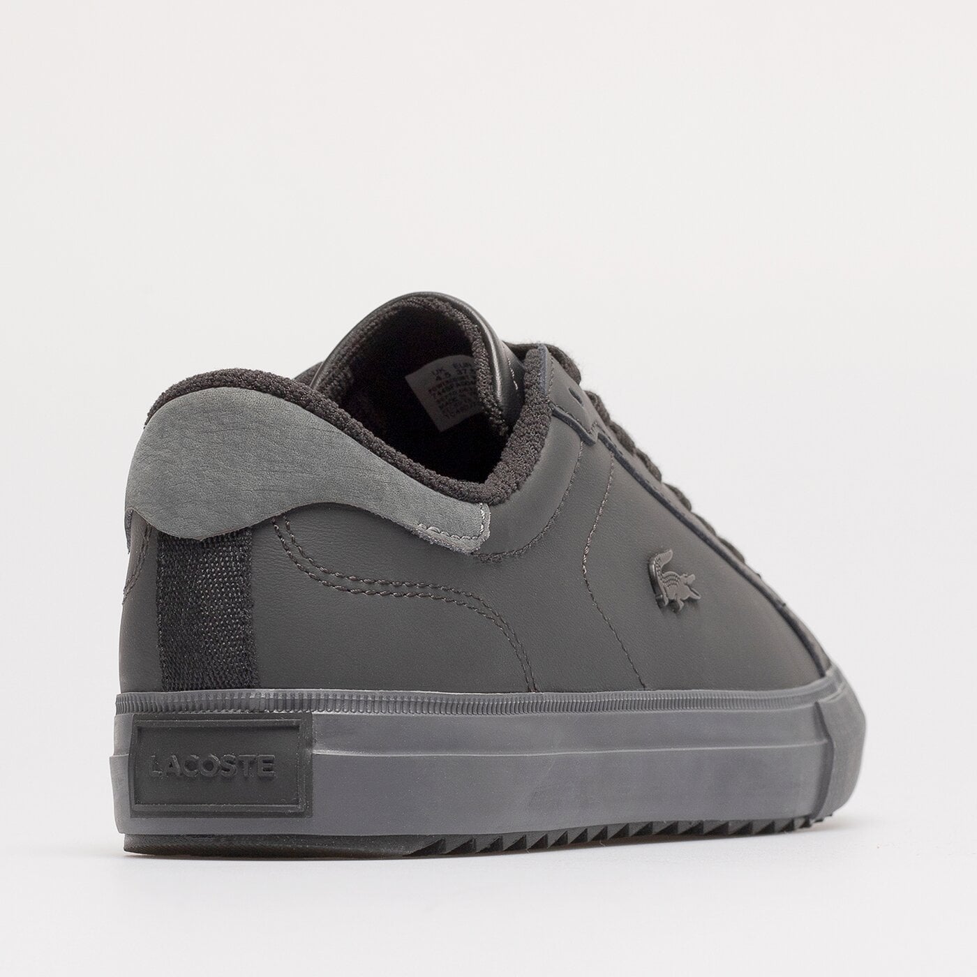 Damskie sneakersy (buty) LACOSTE POWERCOURT WNTR 222 1 SFA 744SFA0046237 744sfa0046237 kolor czarny