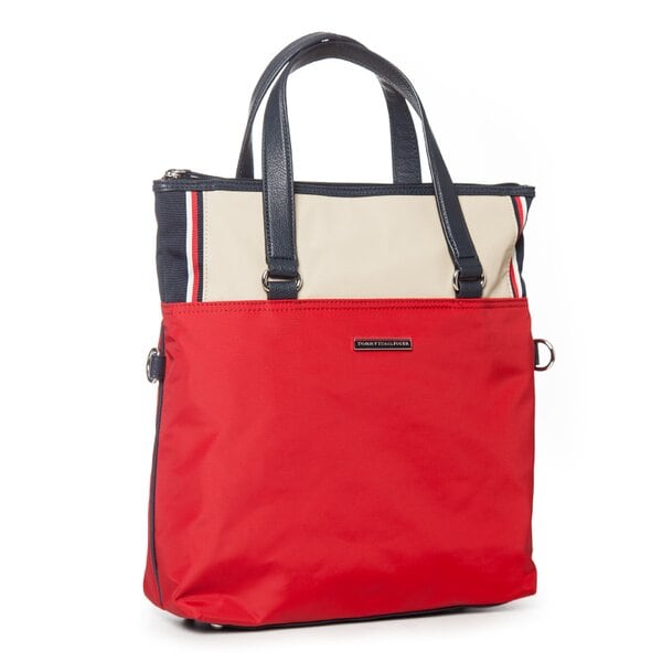 TOMMY HILFIGER TORBA PAMELA TOTE CROSSOVER aw0aw01135908 kolor czerwony