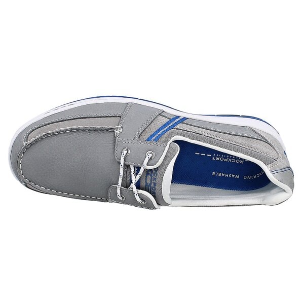 Męskie mokasyny ROCKPORT 2-EYE BOAT a14125 kolor szary