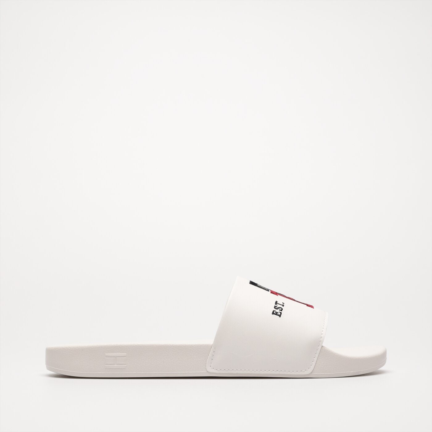 Męskie klapki TOMMY HILFIGER TH EMBROIDERY POOL SLIDE fm0fm04465ac0 kolor biały