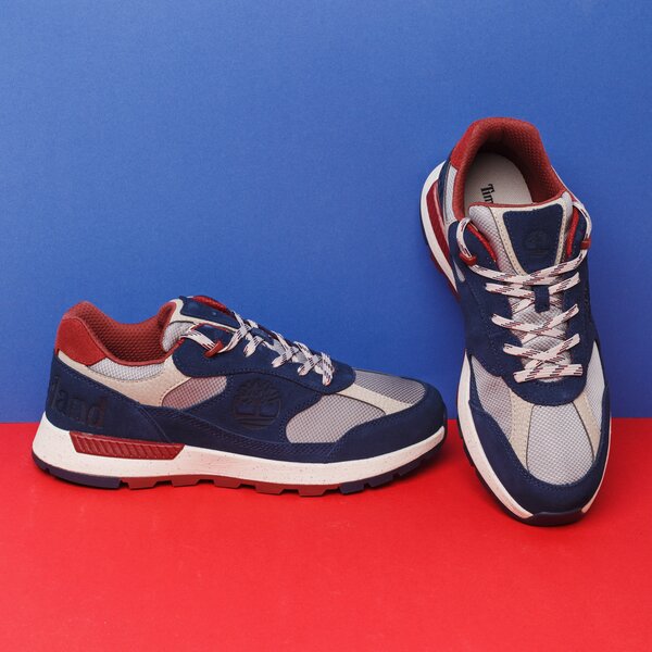 Męskie sneakersy (buty) TIMBERLAND FIELD TREKKER LOW F/L tb0a25260191 kolor granatowy