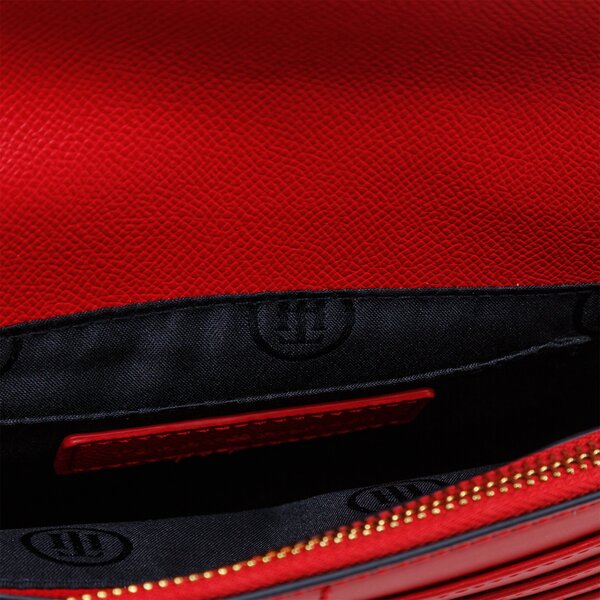 Damska torebka TOMMY HILFIGER TOREBKA HONEY FLAP CROSSOVER aw0aw07943xaf kolor czerwony