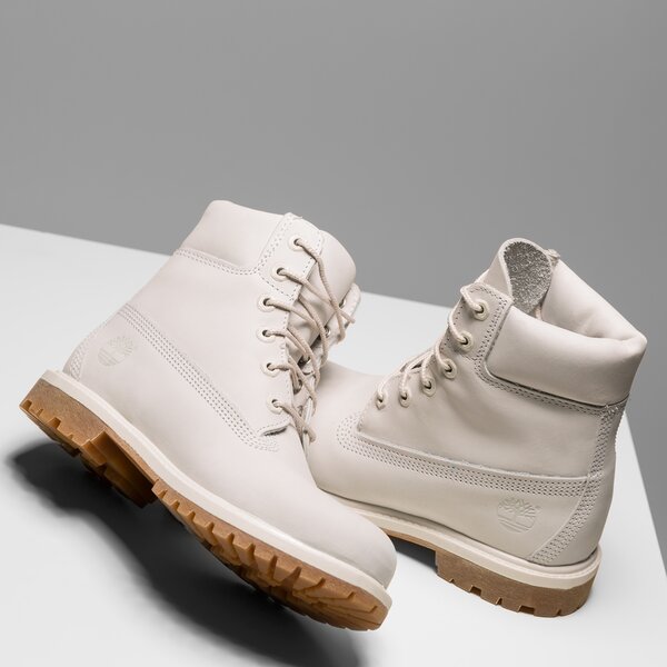 Damskie trapery TIMBERLAND PREMIUM 6 INCH BOOT - W  a196r kolor biały