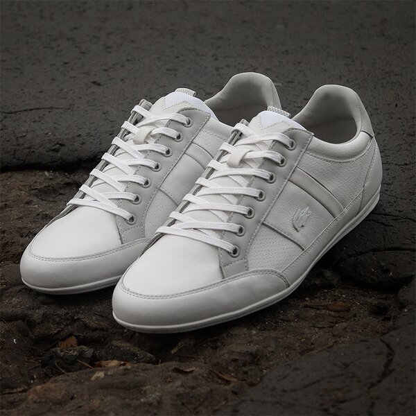 Męskie sneakersy (buty) LACOSTE CHAYMON PRM  730spm004014x kolor biały