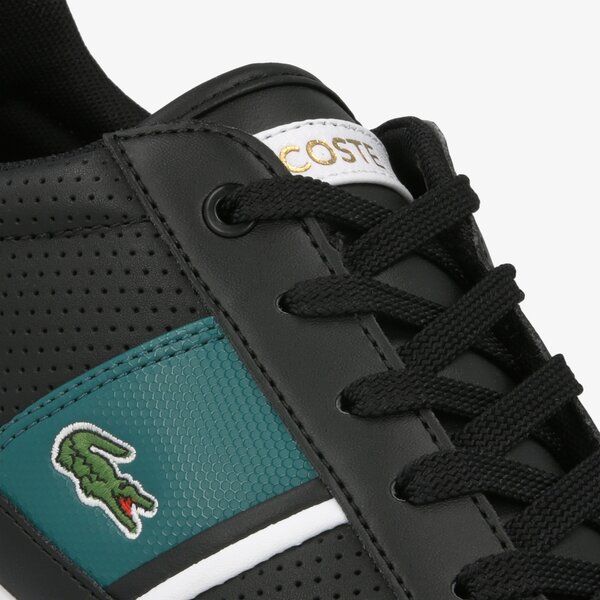 Męskie sneakersy (buty) LACOSTE EUROPA 120 1 739sma00061b4 kolor czarny