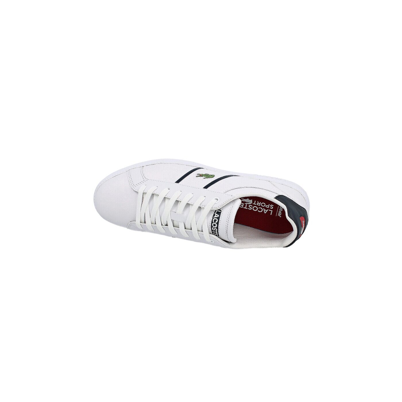 Męskie sneakersy (buty) LACOSTE GRADUATE EVO CRT  728spm0015x96 kolor biały
