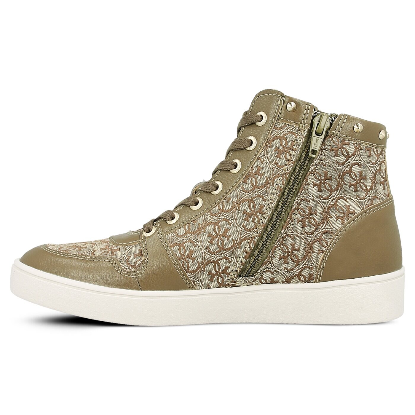 Damskie trampki GUESS GENSIA flgen3fal12beibr kolor złoty