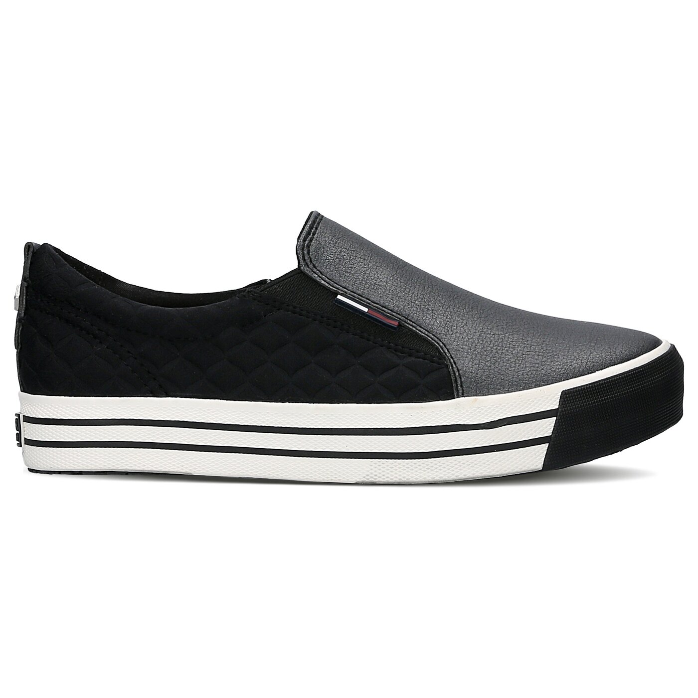 Damskie trampki TOMMY HILFIGER L1385YON 9C2 en56821881990 kolor czarny