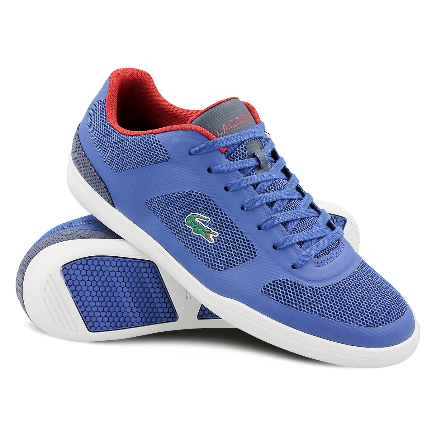 Męskie sneakersy (buty) LACOSTE COURT MINIMAL SPRT 117 733cam1027120 kolor niebieski