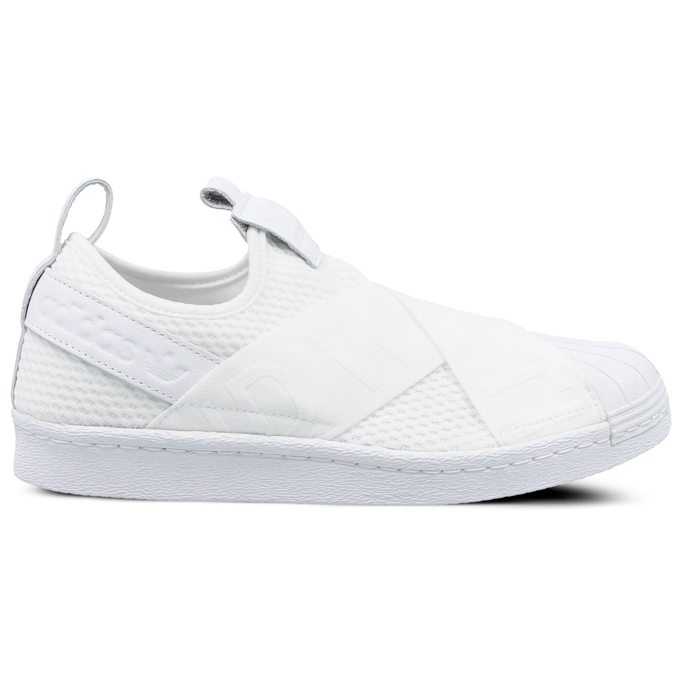 Damskie sneakersy (buty) ADIDAS SUPERSTAR SLIPON W cq2381 kolor biały