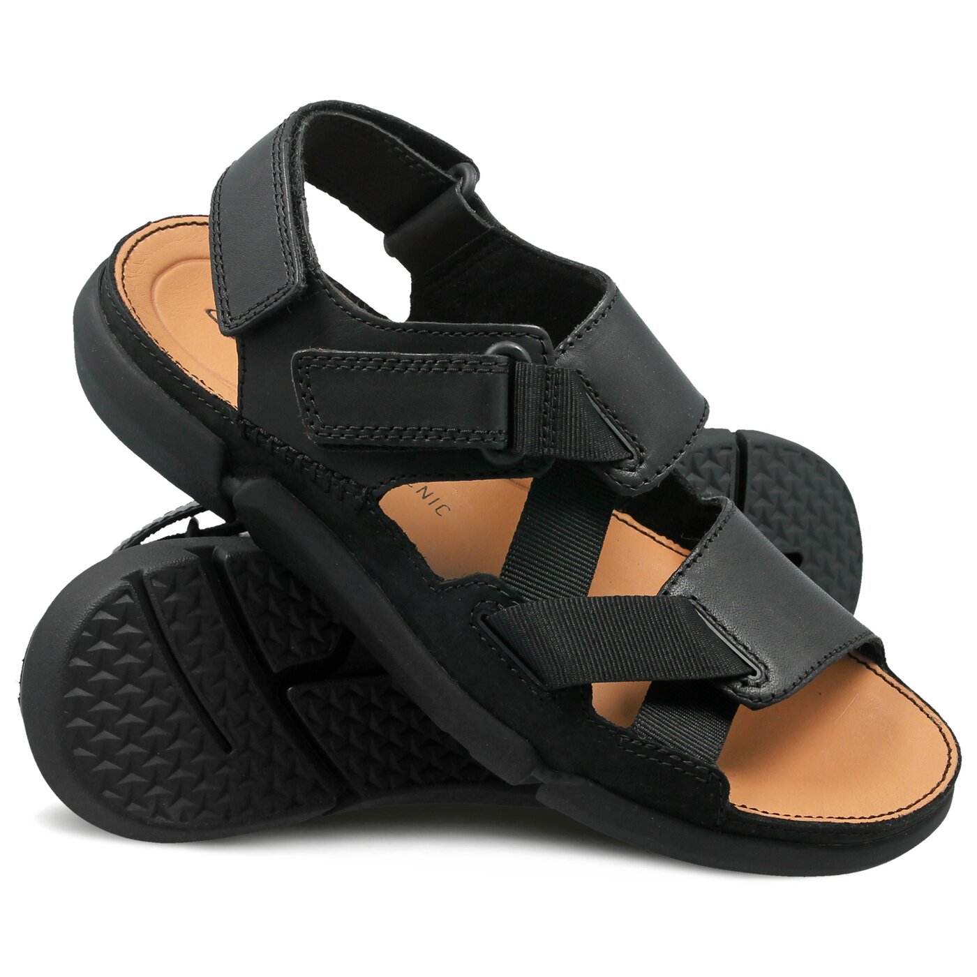 Męskie sandały CLARKS TRISAND SUN 26133292 kolor czarny